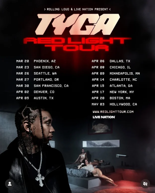 Tyga Red Light Tour